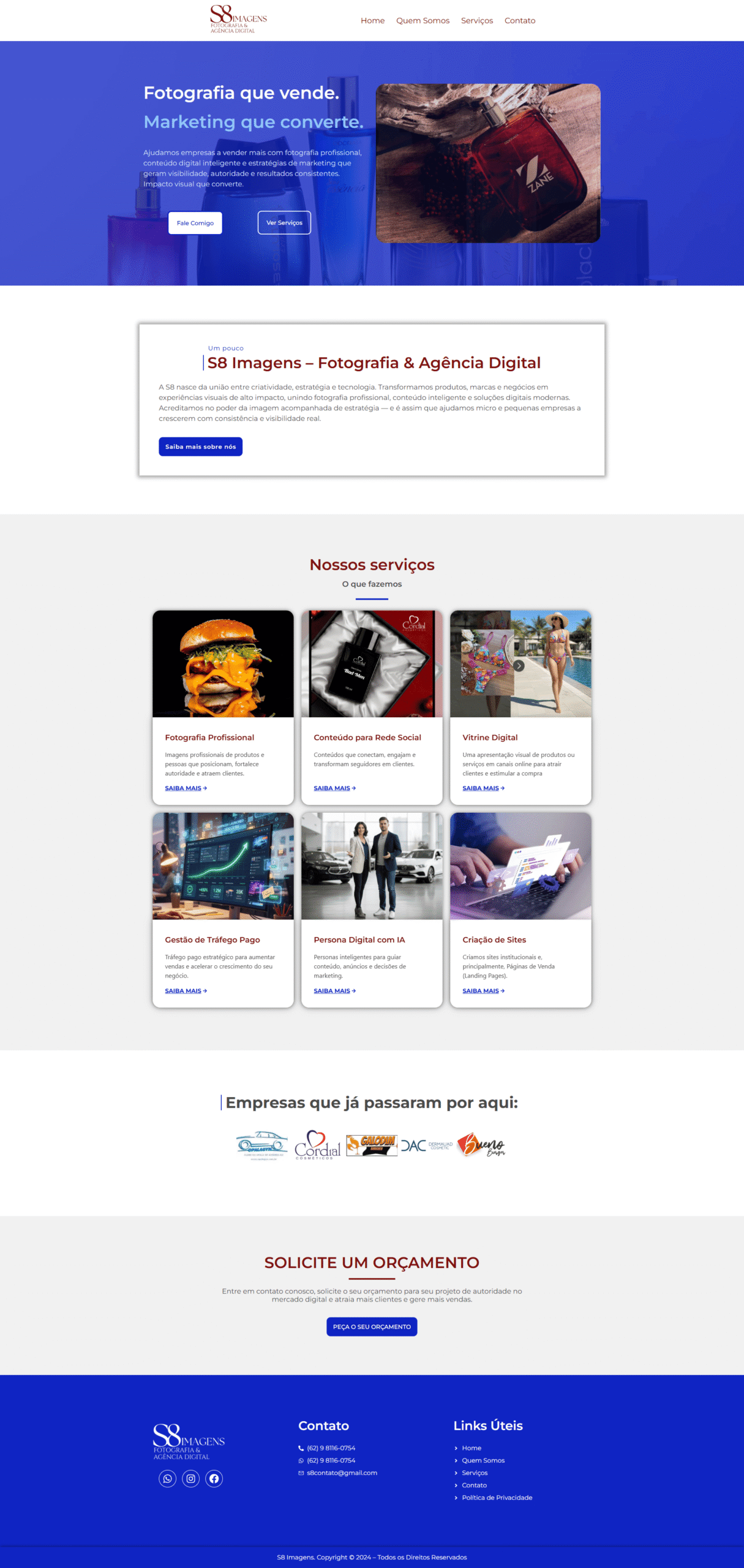 site s8 pronto comprimida